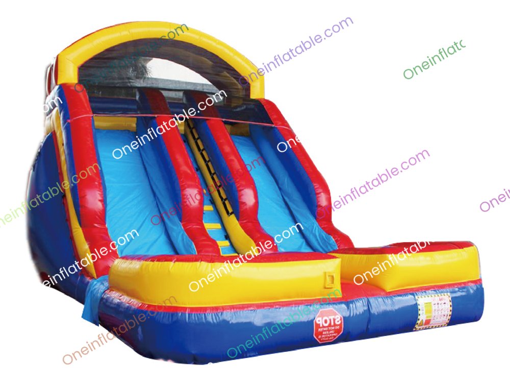 18' Dual RYB Water Slide
