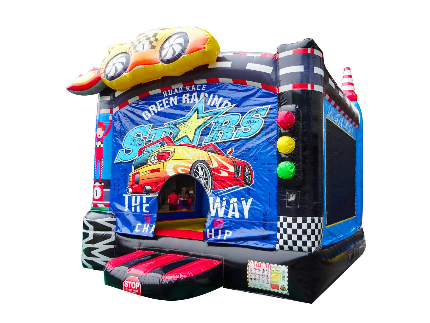 Racing Car Bounce House