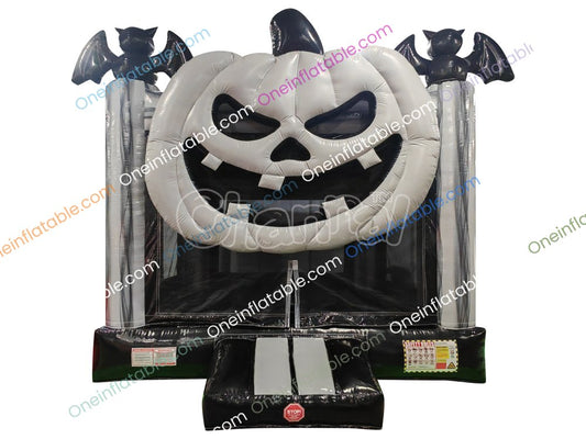 Spooky White Pumpkin Jumper