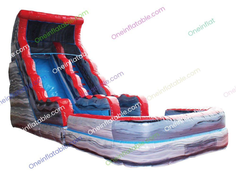 17' Rock Waterfall Water Slide
