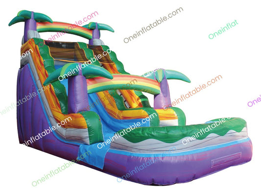 16' Purple Tropical Water Slide