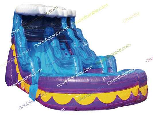 16' Purple Wave Water Slide