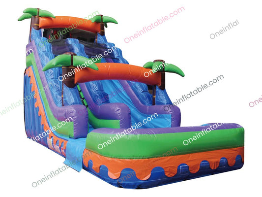 16' Tropical Blaster Water Slide